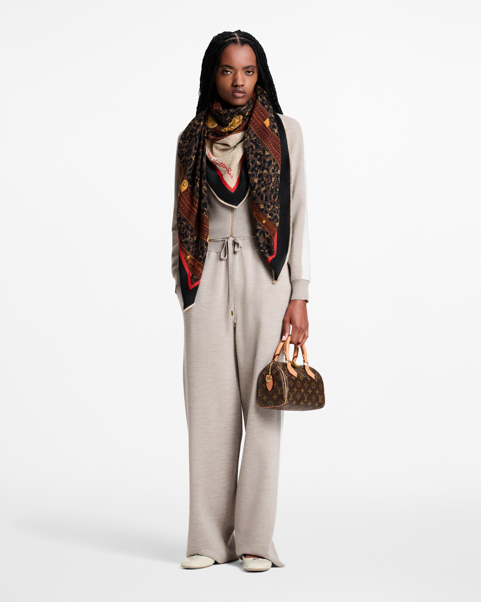 LV Safari Trunk Shawl S00 - Women - Accessories | LOUIS VUITTON ®